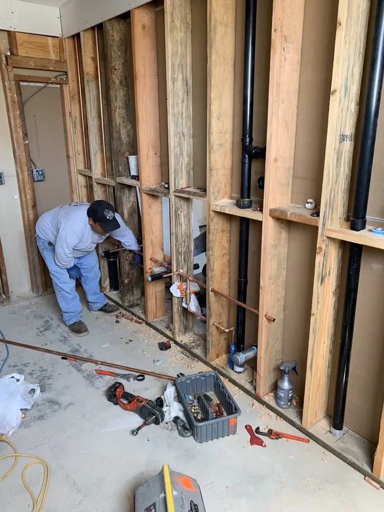 Commercial rough-in plumbing for Gas Line Repair in Medfield Junction